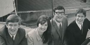 The Seekers in 1967 at the Sidney Myer Music Bowl.