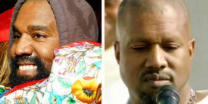 Before and after:Kanye West