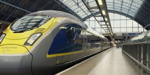 Train review:Eurostar from Paris to London,Standard Premier class