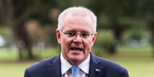 Asylum seeker boat stopped off Christmas Island as Morrison trumpets border security on election day