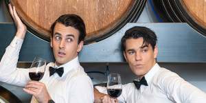 In Pour Taste:A Comedy Wine Tasting Experience by Sweeney Preston and Ethan Cavanagh is on at ReWine CBD until April 21