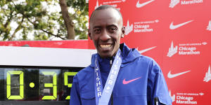 Four men have been detained days after marathon world-record holder Kelvin Kiptum died in a car accident in his native Kenya.
