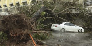 Tropical Cyclone Marcus:Darwin hit with"destructive"130km/h gusts