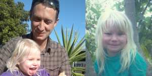 Missing:Greg Hutchings,35,and his daughter Eeva,4.