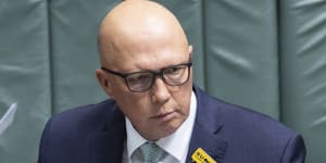 Dutton rules out putting money towards treaties if Voice voted down