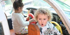 Children play in a place at Woodlands Early Learning Centre.