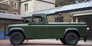 Prince Philip has been designing the Land Rover for 18 years. 