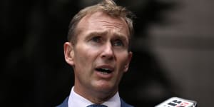 Infrastructure,Cities and Active Transport Minister Rob Stokes.