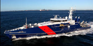 Australia's Cape Class patrol boat,built by WA-based Austal.