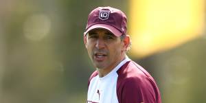 Billy Slater bristled at claims the Queensland coaching staff no longer saw eye to eye with Selwyn Cobbo.