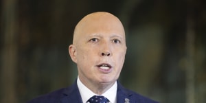 Opposition Leader Peter Dutton has accused Prime Minister Anthony Albanese of making a “catastrophic mistake” over the lack of detail in the Voice referendum proposal.