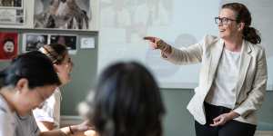 Michelle Kennedy,head history teacher at North Sydney Girls HS and has helped consult with the NSW Education Standards Authority on the new high school history syllabus. 