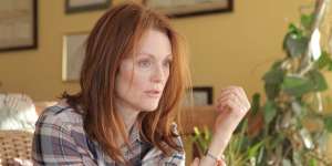 Julianne Moore in a scene from Still Alice - a film that captures the complexities of Alzheimer’s.