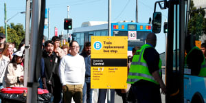 Bankstown line passengers will be forced into the nightmare of catching replacement buses along congested roads.