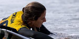 The disappointment was showing for Australia’s Molly Picklum.