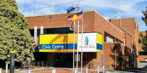 City of Moonee Valley Council chambers in Moonee Ponds.