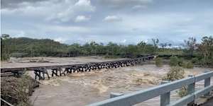 Parts of Queensland are on flood watch as a huge monsoon trough and a low pressure system are expected to unleash days of drenching rain.