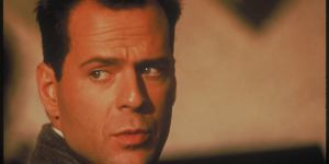 The film franchise that made him a superstar:Bruce Willis in Die Hard.