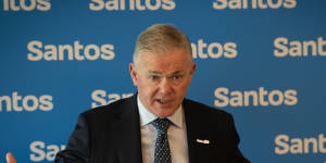 Santos chief executive Kevin Gallagher