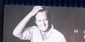 The late Matthew Perry was featured in the in-memoriam section of the awards night. 