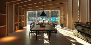 The dining room at Noma 2.0. 