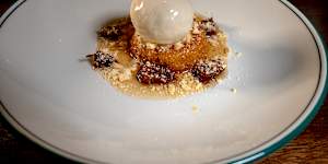 Delia has created extraordinary complexities of flavour in his take on Middle Eastern cuisine. Here,his olive oil cake and chickpea ice-cream.