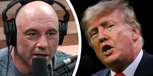 Joe Rogan says Donald Trump is not welcome on his podcast