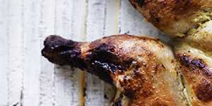 A fresh,tangy take on roast chicken suitable for the warmer months.