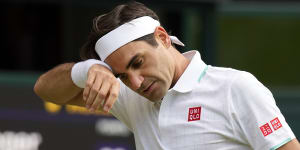 Roger Federer thinks even a return to Wimbledon in 2022 is unlikely.