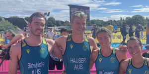 Australia back in business as a force in triathlon