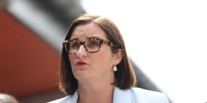 Education Minister Sarah Mitchell has banned religious knives at schools.