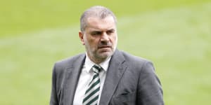 Ange Postecoglou is on the cusp of a domestic treble with Celtic - but may have a job offer on the table soon from England.