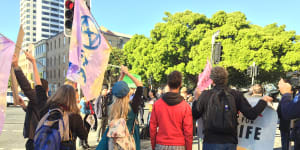 What if protesters were blocking the road when Pa's heart stopped?