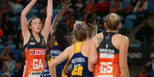 Once again the Giants were let down by their reliance on the super shot,successful with just six from 16 attempts with the two-pointer. 