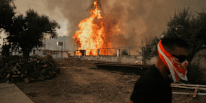 Wildfires have intensified across southern Europe.
