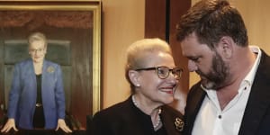 A warrior woman who'blew the door off its hinges':Bronwyn Bishop's official portrait unveiled