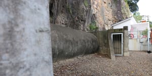 The only air-raid pipe shelters in Brisbane still remain a mystery