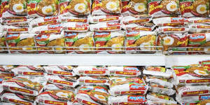 Indomie instant noodles – the name is derived from the abbreviation “Indo” and “mie” – the Indonesian word for noodles.