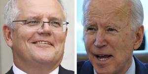 Scott Morrison and Joe Biden have had their first phone conversation since the Afghanistan withdrawal.