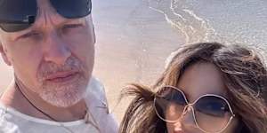 Their relationship began as a whirlwind romance but soon became engulfed in emotional stress.