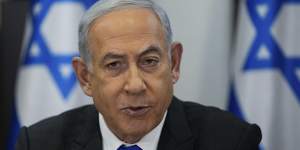 Israeli Prime Minister Benjamin Netanyahu.