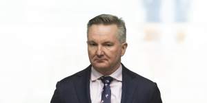 Chris Bowen says Australia is not performing “well enough” in terms of renewable energy.
