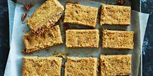 Brown butter pecan shortbread.