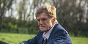 Robert Redford in a scene from The Old Man&the Gun.