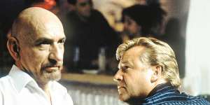 A hard act to follow:Ben Kingsley as Don and Ray Winstone as Gal in Jonathan Glazer’s 2000 movie Sexy Beast. 
