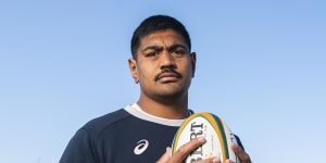 New Wallabies skipper Will Skelton.