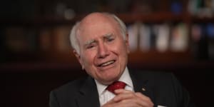 John Howard says the teal campaigns contain a fundamental lie