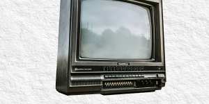 A classic gamer’s must-have - a CRT TV.