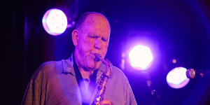 Late alto saxophonist,Bernie McGann.