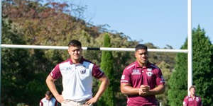 The Manly Sea Eagles honoured Keith Titmuss by hosting a memorial service at their training ground in Narrabeen.